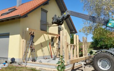 Der Aufbau von Leonies Bad hat „heute“ begonnen „Teil 2“